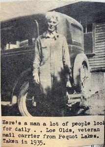 Loe Olds Mail Carrier, Pequot Lakes, MN